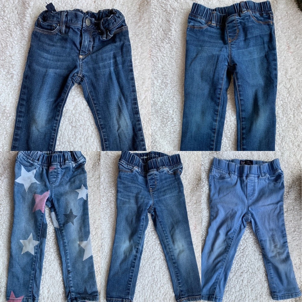 Lot of Gap jeggings/jeans